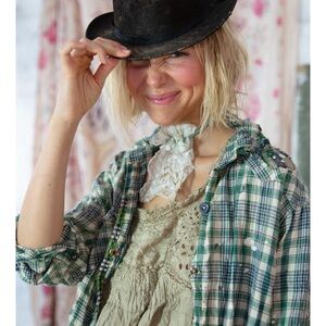 Magnolia Pearl Plaid Kelly Western Shirt